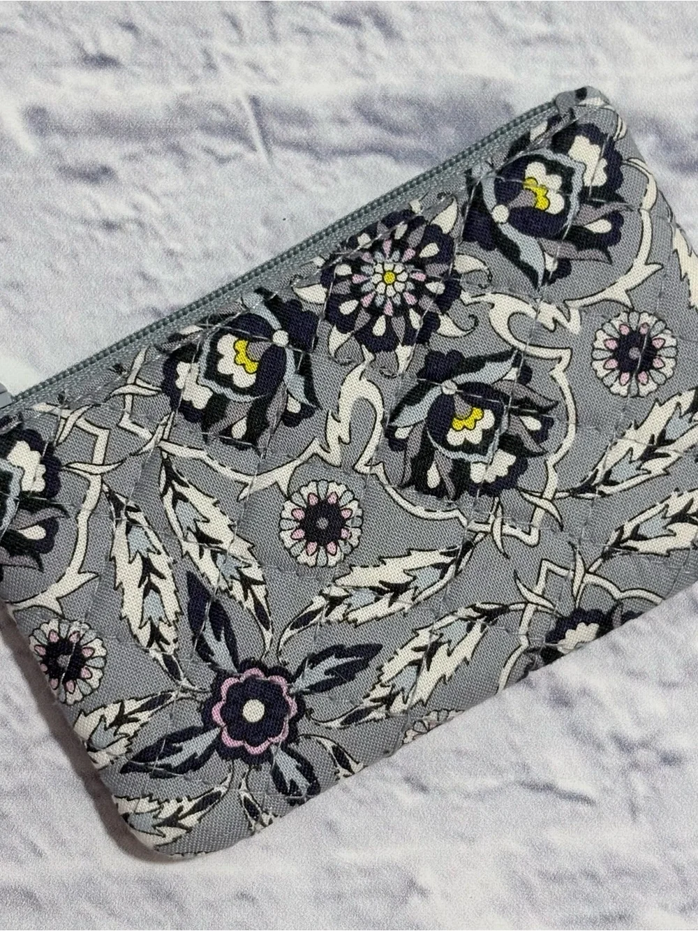 Vera Bradley “Plaza Tile” zipper ID wristlet/wallet